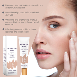 Crème <span class=keywords><strong>BB</strong></span> Protectrice (Couleur Naturelle) Imperméable et Contrôle du Sébum 30g - Couvre les Imperfections du Visage Hydrate et Nourrit Quotidiennement - Product Image 3