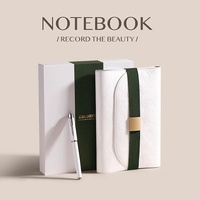 Nouveau carnet en papier PU, protection de l'environnement, sangle souple, coffret cadeau, luxe léger, sac de rangement haut de gamme, bloc-notes