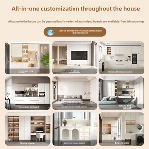 European <strong>Pine</strong> Board Coat Cabinet <strong>Solid</strong> Wood Handle Rattan Door Enf Grade Walnut Bedroom Furniture Home Storage <strong>Wardrobes</strong> - Product Image 6
