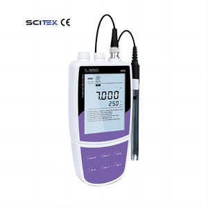 SCITEK -2.000 à 20.000pH pH-mètre/ORP-mètre portable, précision ±0.002pH, entièrement calibré de 1 à 5 points pour laboratoire - Product Image 1