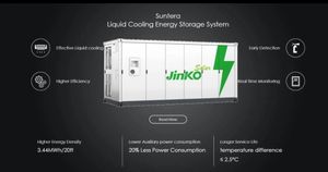 Station d'énergie solaire JINKO 3,44 MWh 1228V, système de stockage d'énergie à refroidissement liquide, système de stockage solaire 1000V, système de stockage d'énergie (ESS), <span class=keywords><strong>batterie</strong></span> au lithium - Product Image 3