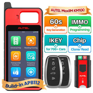 Autel MaxiIM KM100 X Autel KM100X Macchina per la Programmazione Chiavi per Tutte le Auto Lettore di Codici Programmatore Ikey Copia Strumenti Diagnostici per Veicoli - Product Image 1