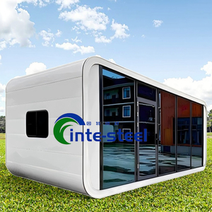 मोबाइल कार्यालय कैप्सूल मिनी मोबाइल प्रीफैब हाउस छोटे घर के कार्यालय में सेब केबिन डिचेबल कंटेनर पोर्टेबल हाउस - Product Image 6