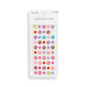 Adesivi Glitter Rose Ilan Colore 02 Decorazioni con Fiori Secchi - Product Image 2