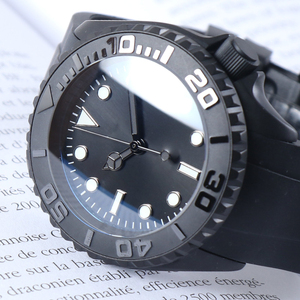 Montre de luxe pour homme <span class=keywords><strong>SKX007</strong></span> SKX009 NH35 sans logo, mouvement automatique manuel, lunette en céramique, étanche, <span class=keywords><strong>cadran</strong></span> noir lumineux - Product Image 2
