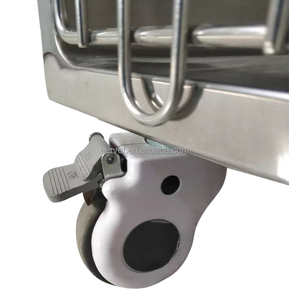 EUR VET En İyi Fiyat Tam Paslanmaz Çelik Kafes Veteriner Ekipmanı Büyük Lüks Veteriner Kafesi Kedi Yavrusu için - Product Image 6