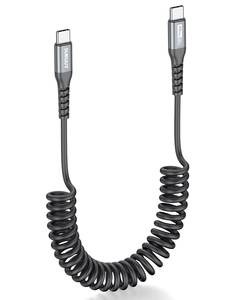 Cable de Datos Retráctil de Aluminio SUNGUY Tipo-C de 60W 3A con Carga Rápida para Teléfono, Laptop, Banco de Energía, Auto, con Logotipo Personalizado, Ecológico - Product Image 4