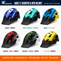 Casque de vélo de sport DEVIATE MTB PC/EPS pour hommes et femmes, 330 g, léger, options de couleurs personnalisées, modèle de vélo de route WX-006