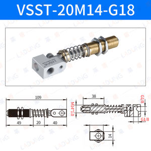 ที่ยึดถ้วยดูดสำหรับแขนหุ่นยนต์ Eat ชิ้นส่วนนิวเมติกส์แบบดูดสูง - Product Image 6