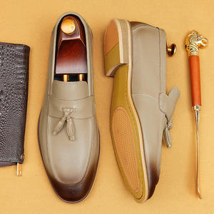 Chaussures en cuir élégantes et respirantes pour le bureau et les occasions décontractées, chaussures en cuir pour hommes sur mesure haut de gamme - Product Image 4