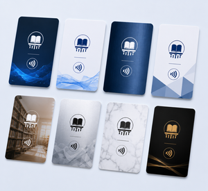บัตรสมาร์ทการ์ด RFID แบบเขียนซ้ำได้สำหรับการยืมสินค้าด้วยตนเองและการจัดการการเข้าใช้ห้องสมุด - Product Image 2