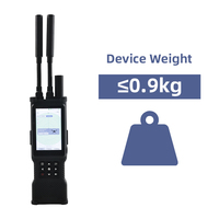Détecteur anti-drone portable 70 MHz-6 GHz, détection passive RF des drones, portée de 2 km, décodage à distance, détection de flux vidéo FPV