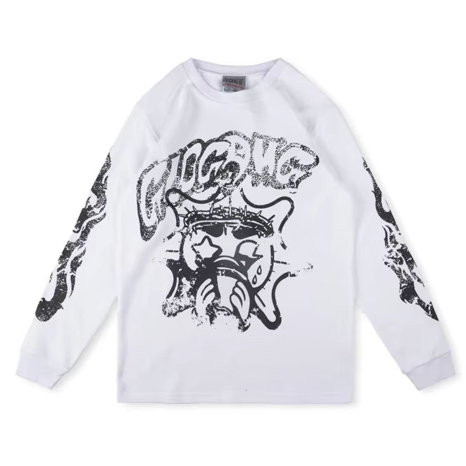 Glo Gang Eroded Glo Thermal Tee - Long Sleeve Men's T-shirt