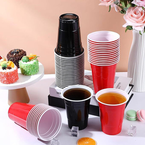 Tùy chỉnh màu Đảng ly với logo thương hiệu chất lượng cao 16oz dùng một lần PP nhựa <span class=keywords><strong>Red</strong></span> Đảng Bar cup - Product Image 6