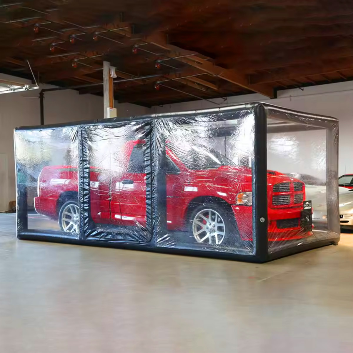 Fundas Inflables Transparentes para Autos Protección Duradera e