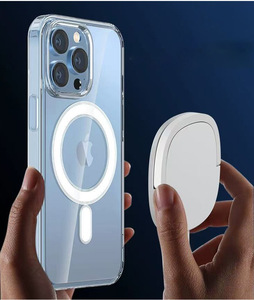 เคสโทรศัพท์ซิลิโคนผลิตในประเทศสำหรับสมาร์ทโฟนแอนดรอยด์  บางเฉียบ รองรับการชาร์จไร้สายแบบแม่เหล็ก  ช่องต่อแบบตัดแม่นยำ - Product Image 3