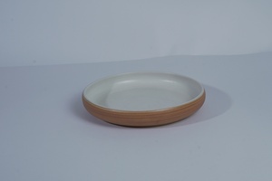 Elegant Ceramic Soup Chafing Dish <b>Large</b> Capacity Serving Platter Japandi Style Agung Keramik for Daily Use - Product Image 2