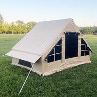 Tente gonflable occultante pour chambre noire, 12 300D Oxford, imperméable 3000 mm, double porte, hublots, quatre saisons, pliable, en gros