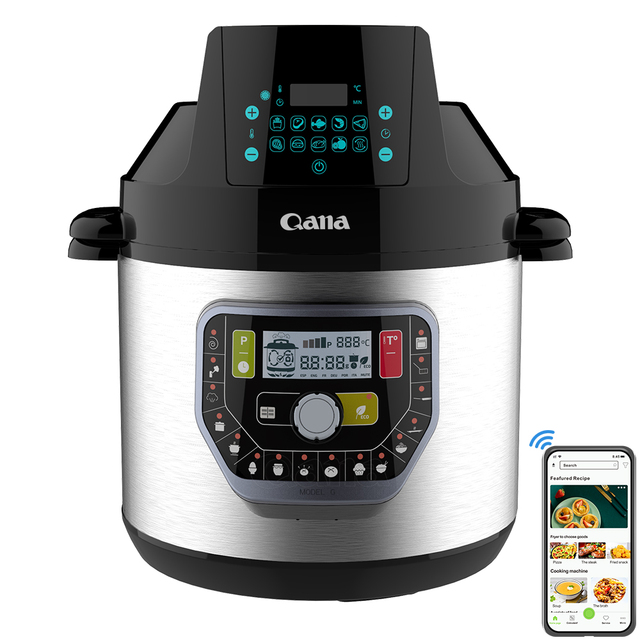 Qana Multi-function Cooker 2-in-1 Digit Electric Steam Oven air Fryer Freidora De Aire Microwave Oven