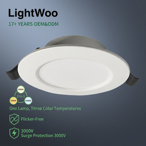 Plafonnier LED encastré à intensité variable, lumière plate, CCT modulable pour salle <span class=keywords><strong>de</strong></span> réunion moderne, panneau lumineux LED flexible - Product Image 1