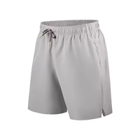 Shorts de course pour hommes en Spandex/Polyester, séchage rapide, pour la gym et le fitness, qualité supérieure, vente chaude, logo personnalisé, couleur unie, personnalisable