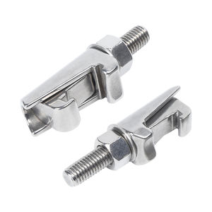 Penjepit cakar ISO63-ISO500 baja tahan karat SS304 vakum tinggi M8 M10 M12 NW63-NW500 kualitas tinggi penjepit cakar ganda untuk flensa ISO - Product Image 5