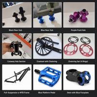 Piezas de Repuesto para Bicicletas Eléctricas Personalizadas, Fabricante de Piezas de Bicicleta con Mecanizado CNC