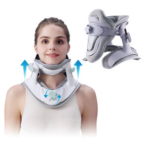 Alphay Portable Infla table Cervi cal Traction Collar CE-zertifizierte Wirbelsäulen de kompression Nackens ch merzen Linderung Home Use Schulter stütze - Product Image 3