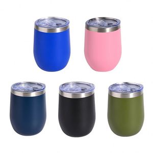 Premium 304 Stainless Steel Inner Lining Wine Tumbler 350Ml Dishwasher Safe Easy Cleaning <b>Christmas</b> <b>Gift</b> Idea ASM09 - Product Image 1