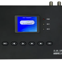 Encodeur-modulateur de streaming IP DIGICAST H.264 MPEG-4 AVC, modulateur de télévision numérique RF DVB-T pour centre de diffusion de télévision numérique