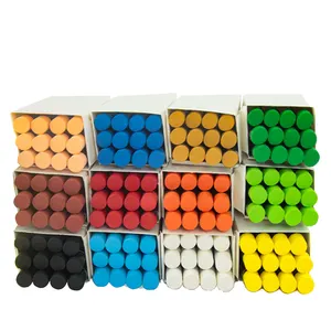 Wholesale cheap bulk round handle crayon oil soft pastels for children painting