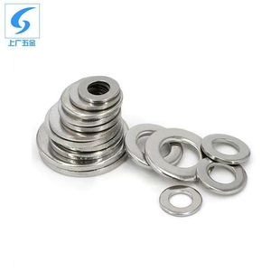 แหวนรองแบบเรียบ เซี่ยงไฮ้และกวางโจว M3 M6 M8 M10 M36 สแตนเลส 304 GBT96-1985 ผิวเรียบ - Product Image 2