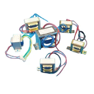 Transformador de alta frequência ei16, transformadores elétricos pequenos ei16, 100/120v, transformadores de alta frequência