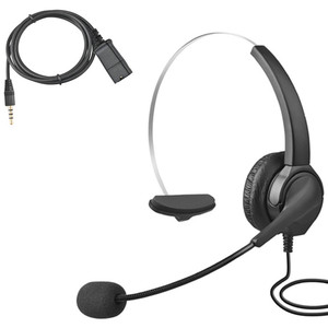 Casque filaire <span class=keywords><strong>USB</strong></span> silencieux avec micro, pour bureau et centre d'appels, avec fonction musique - Product Image 3