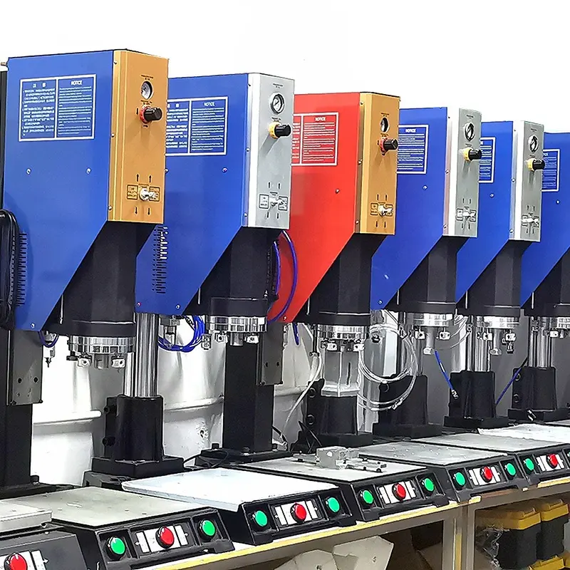 Automatic Production Ultrasonic Welding Machine 4200W 2600W 1200W High Power Ultrasonic Plastic Welding Equipment