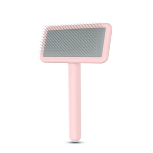 Baoli OEM 100x155mm leggero Slicker Cat Massage Pet Dematting toelettatura pettine <span class=keywords><strong>spazzola</strong></span> <span class=keywords><strong>per</strong></span> capelli <span class=keywords><strong>per</strong></span> districare Fluffing capelli - Product Image 1