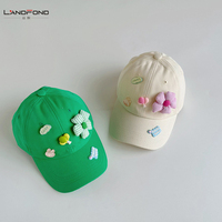 Gorra de Béisbol de Moda para Niños y Niñas, Gorra Deportiva de Algodón para Niños, Landfond, para Primavera y Otoño, con Logotipo Personalizado, Bolsa OPP, Unisex, para Bebés