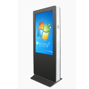 Hot bán 43inch quảng cáo không thấm nước <span class=keywords><strong>kiosk</strong></span> hai mặt ngoài trời kỹ thuật số biển LCD hiển thị cho sân bay - Product Image 4