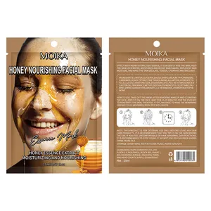 MOIKA Wholesale Beauty Honey Face Mask Lightening Skin Care Moisturizing Masque Peel Off Sheet Mask