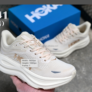 Zapatillas Top One Hokass <span class=keywords><strong>Bondi</strong></span> 9 para <span class=keywords><strong>Hombre</strong></span> y Mujer, Ligeras, de Carbono, para Correr, con Forro de Malla, con Cordones, para Exteriores - Product Image 4