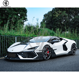 Kit carrosserie en fibre de carbone forgée style MSY pour Lamborghini Revuelto 2014-2018 : pare-chocs, capot, diffuseur, spoiler - Product Image 5