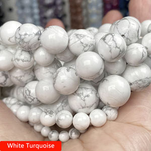 4 6 8 10mm बाघ आंख लावा Amazonite Turquoises Agates जैस्पर्स क्वार्ट्ज गार्नेट प्राकृतिक पत्थर मोती गहने बनाने के लिए DIY कंगन - Product Image 5