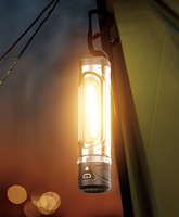 Lampe de travail LED multifonctionnelle rechargeable, magnétique, pour atelier, camping, lampe torche COB 1000LM, charge Type-C, IP44, réglable