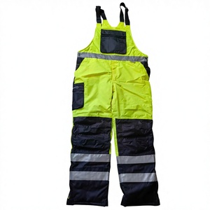 Pantalones de <span class=keywords><strong>Trabajo</strong></span> Aislantes de Alta Visibilidad, Resistentes al Agua y a la Abrasión, con Forro de PU 300D y Tela Oxford Personalizada - Product Image 1