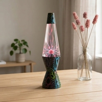Lampe plasma conique dynamique tactile personnalisée en gros, design original pour la décoration de Noël, Thanksgiving et Diwali