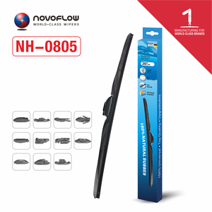 Lames d'essuie-glace hybrides NOVOFLOW NH-0805, lames d'essuie-glace multifonctions pour <span class=keywords><strong>pare</strong></span>-<span class=keywords><strong>brise</strong></span>, adaptateurs universels, 95% de compatibilité pour voitures, SUV, pick-up - Product Image 2