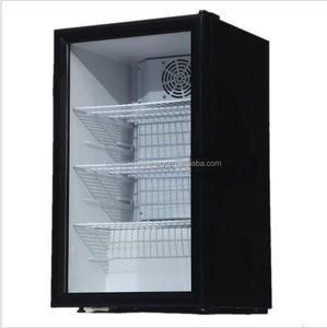 Frigorifero <span class=keywords><strong>da</strong></span> <span class=keywords><strong>Tavolo</strong></span> con Porta in Vetro Trasparente, Mini Espositore Refrigerato per Energy Drink - Product Image 5