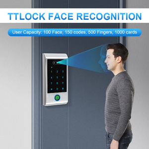 Fechadura kỹ thuật số ttlock BLE & Wifi sinh trắc học vân tay thông minh kiểm soát truy cập đầu đọc thẻ với sinh trắc học và khuôn mặt - Product Image 5