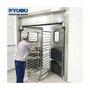 Ticari <span class=keywords><strong>An</strong></span>-ti çarpışma restoran paslanmaz çelik mutfak trafik kapısı - Product Image 1