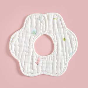 Baberos de Muselina de 6 Capas para Bebés al por Mayor, Baberos para Babear, Toalla de Saliva para Niños y Niñas - Product Image 2